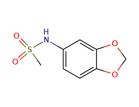N-(benzo[d][1,3]dioxol-5-yl)methanesulfonamide
