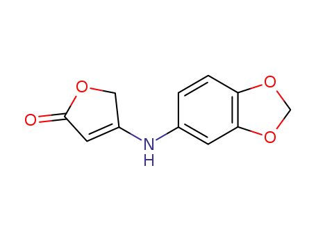 4-(benzo[d][1,3]dioxol-5-ylamino)furan-2(5H)-one
