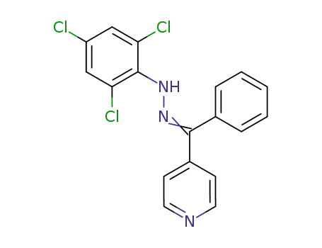N-[1-Phenyl-1-pyridin-4-yl-meth-(E)-ylidene]-N'-(2,4,6-trichloro-phenyl)-hydrazine