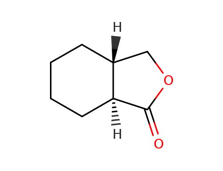 Molecular Structure of 7702-72-9 (3a,4,5,6,7,7a-hexahydro-3H-isobenzofuran-1-one)