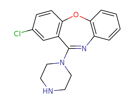 Dibenz[b,f][1,4]oxazepine,2-chloro-11-(1-piperazinyl)-(14028-44-5)
