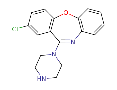Molecular Structure of 14028-44-5 (Amoxapine)