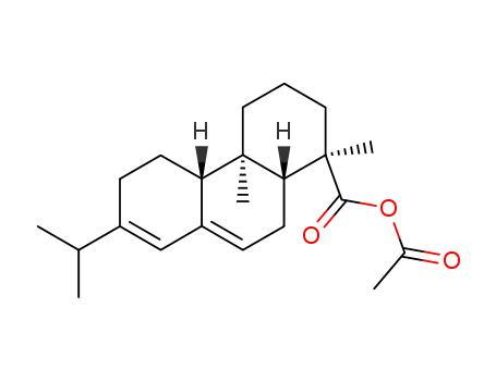 acetic (1R,4aR)-7-isopropyl-1,4a-dimethyl-1,2,3,4,4a,4b,5,6,10,10a-decahydropbenanthrene-1-carboxylic anhydride