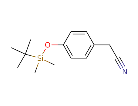 4-(tert-butyldimethylsilyloxy)-phenyl-acetonitrile