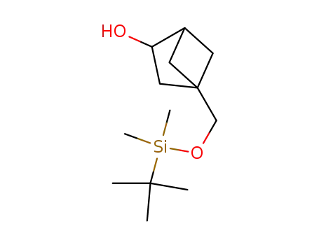 1-(t-butyl-dimethylsilyloxymethyl)-3(R,S)-hydroxybicyclo[2,1,1]hexane