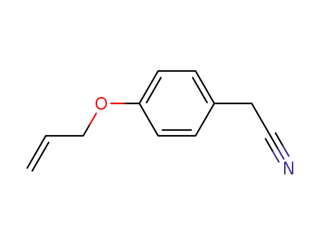 벤젠아세토니트릴, 4-(2-프로페닐옥시)-(9CI)