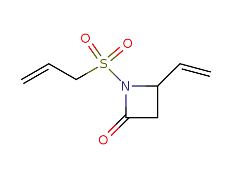 1-(prop-2-ene-1-sulfonyl)-4-vinyl-azetidin-2-one