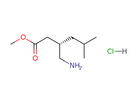 methyl (S)-3-(aminomethyl)-5-methylhexanoate hydrochloride