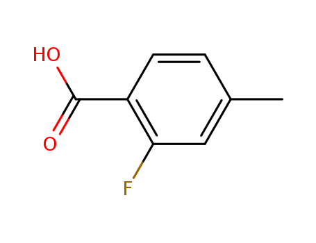 2-Fluoro-4-Methylbenzoic Acid cas no. 7697-23-6 98%