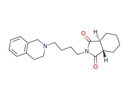 2-{4-[trans-1,2-cyclohexanedicarboxyimido]butyl}-1,2,3,4-tetrahydroisoquinoline