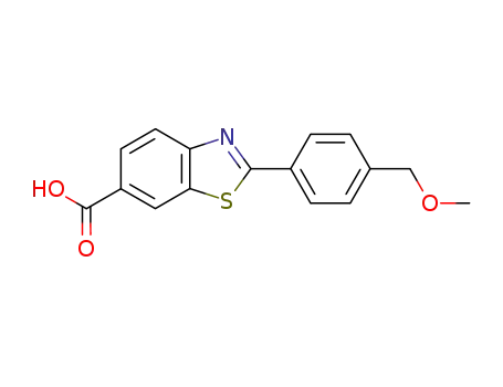 2-(4-methoxymethyl-phenyl)-benzothiazole-6-carboxylic acid