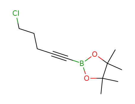 2-(5-chloropent-1-yn-1-yl)-4,4,5,5-tetramethyl-1,3,2-dioxaborolane