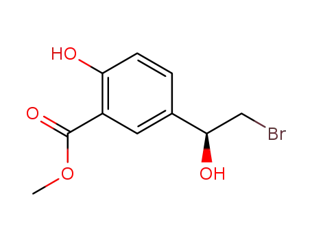 methyl 5-(2-bromo-1-hydroxyethyl)-2-hydroxybenzoate