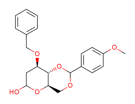 3-O-benzyl-2-deoxy-4,6-O-(p-methoxybenzylidene)-D-glucopyranose