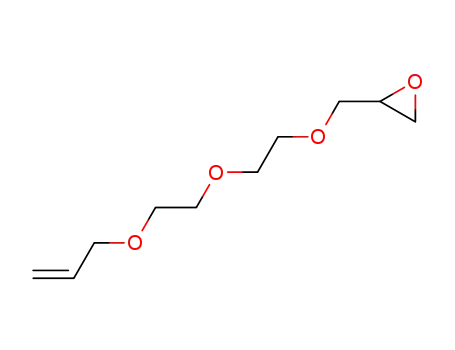 Molecular Structure of 198642-83-0 (Oxirane, [[2-[2-(2-propenyloxy)ethoxy]ethoxy]methyl]-)