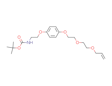 (2-{4-[2-(2-allyloxy-ethoxy)-ethoxy]-phenoxy}-ethyl)-carbamic acid tert-butyl ester