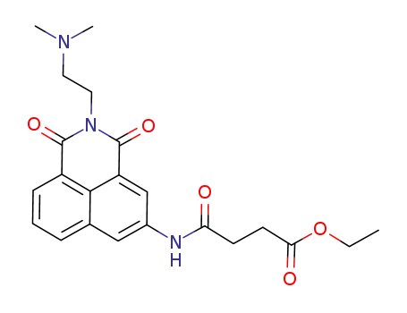 ethyl 4-N-[{2-[2-(dimethylamino)ethyl]-1,3-dioxo-2,3-dihydro-1H-benzo[de]isoquinolin-5-yl}amino]-4-oxobutanoate