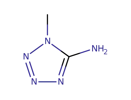 Molecular Structure of 5422-44-6 (1-METHYL-1H-TETRAZOL-5-AMINE)