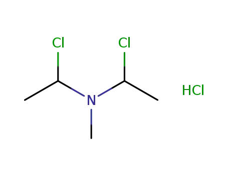 N-methyl-bis(chloro-ethyl)amine monohydrochloride