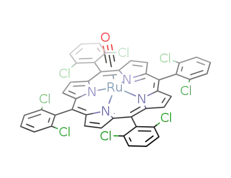 carbonyl ruthenium(II) 5,10,15,20-tetra(2,6-dichlorophenyl)porphyrin