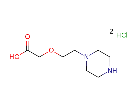 2-(1-piperazinyl)ethoxyacetic acid dihydrochloride