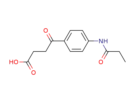 3-(4-propionylaminobenzoyl)propionic acid