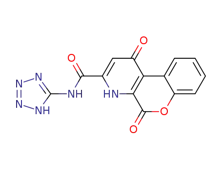 1,5-Dihydro-1,5-dioxo-N-1H-tetrazol-5-yl-4H-[1]benzopyrano-[3,4-b]pyridine-3-carboxamide