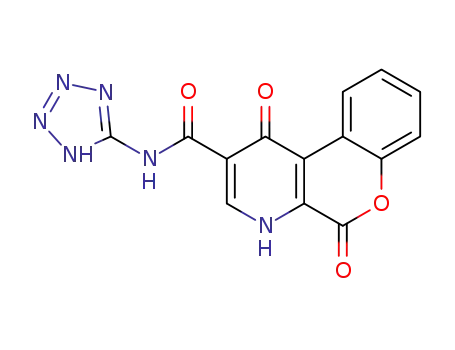 1,5-dihydro-1,5-dioxo-N-1H-tetrazol-5-yl-4H-[1]benzopyrano[3,4-b]pyridine-2-carboxamide