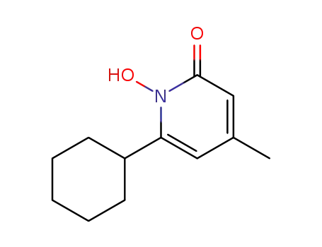 Molecular Structure of 29342-05-0 (Ciclopirox)