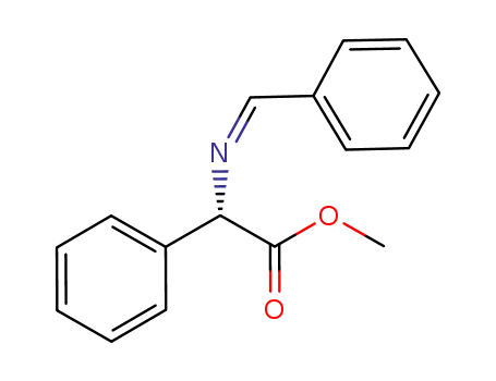 (benzylidene-amino)-phenyl-acetic acid methyl ester