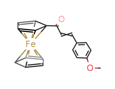 1-ferrocenyl-3-(4-methoxyphenyl)prop-2-en-1-one