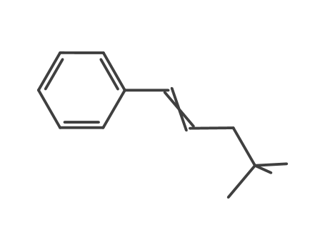 Molecular Structure of 40132-64-7 (Benzene, (4,4-dimethyl-1-pentenyl)-, (E)-)