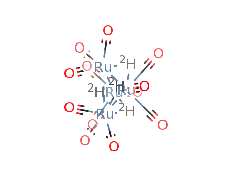 β-{Ru4D4(CO)12}