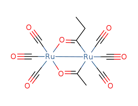 Ru2(OCC2H5)(OCCH3)(CO)6