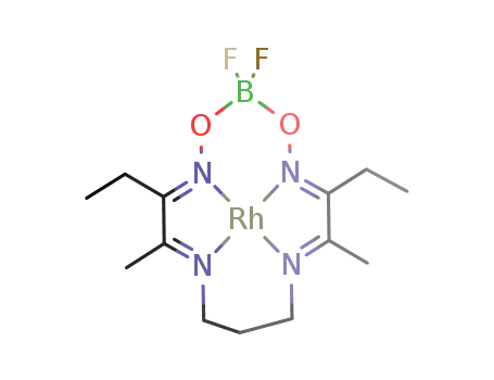 {difluoro{N,N'-bis(3-pentanon-2-ylidene)-1,3-diaminopropanedioximato}borato}rhodium