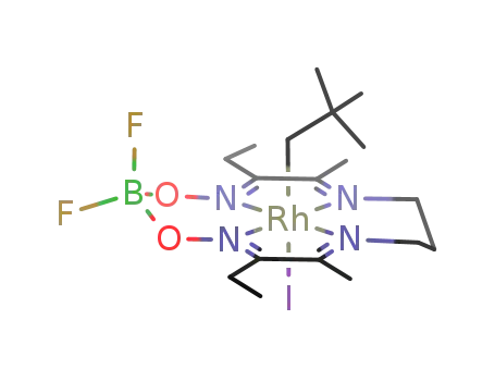 (neopentyl)iodo{difluoro{2,2'-{1,3-propanediylbis(nitrilo)}bis{3-pentanone oximato}}borato}rhodium(III)