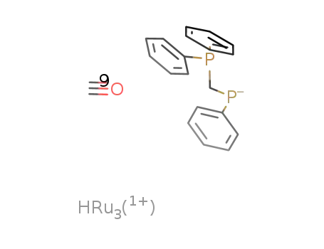 Ru3(μ-H)(CO)9(μ3-PPhCH2PPh2)