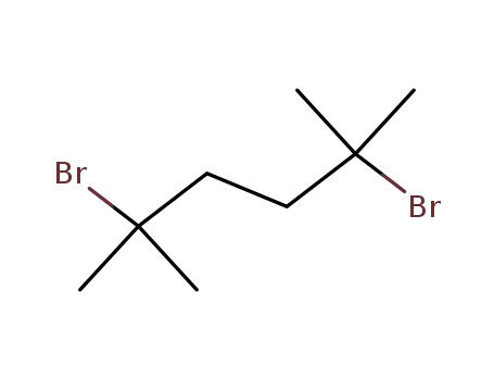 Molecular Structure of 54462-71-4 (Hexane, 2,5-dibromo-2,5-dimethyl-)