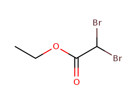 Acetic acid, 2,2-dibromo-, ethyl ester cas  617-33-4