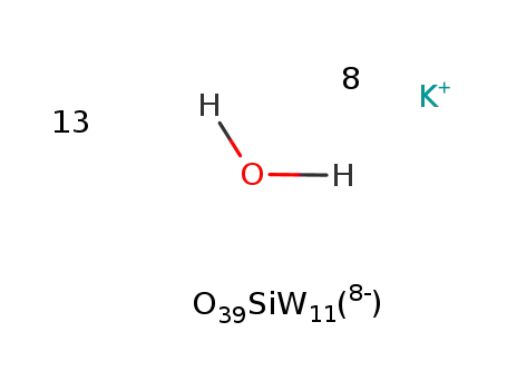 K8[α-SiW11O39]*13H2O