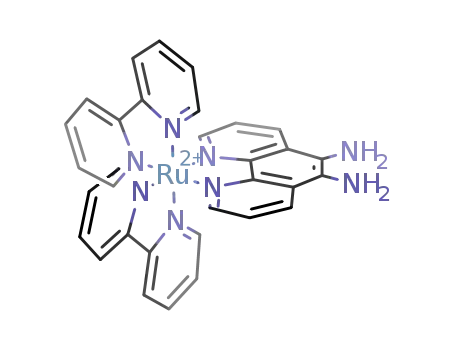 5,6-diamino-1,10-phenanthrolinebis(2,2'-bipyridine)ruthenium(II)(2+)