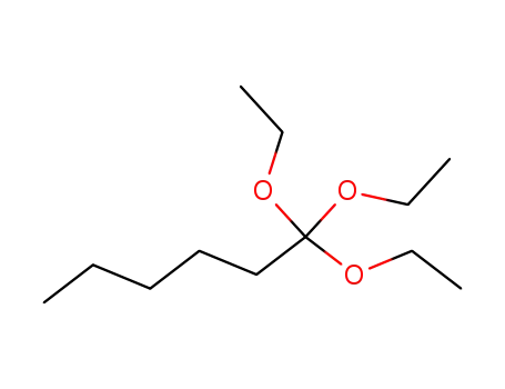 Molecular Structure of 79553-86-9 (1,1,1-triethoxyhexane)
