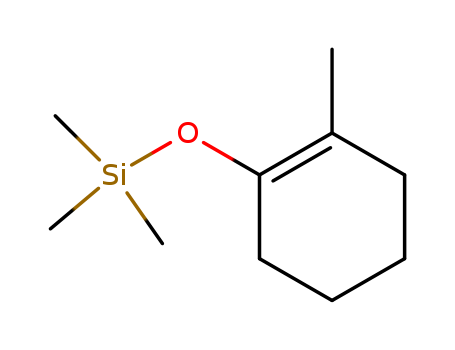 Molecular Structure of 19980-35-9 (Silane, trimethyl[(2-methyl-1-cyclohexen-1-yl)oxy]-)