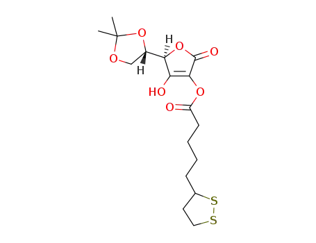 L-5,6-O-isopropyliden-2-α-lipoyl-ascorbic acid