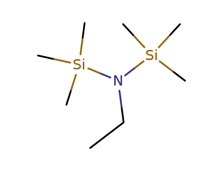 Molecular Structure of 2477-39-6 (Ethylbis(trimethylsilyl)amine)