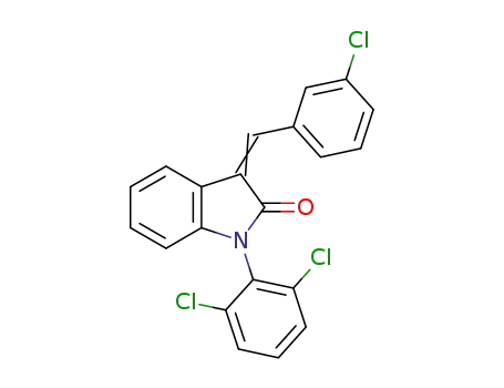 1-{[(2,6-dichlorophenyl)-3-(3-chlorophenyl)]methylene}-1,3-dihydroindol-2-one