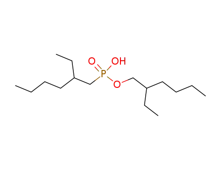 Molecular Structure of 14802-03-0 (2-ethylhexyl hydrogen -2-ethylhexylphosphonate)