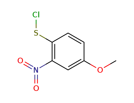 2-nitro-4-methoxylbenzenesulphenyl chloride