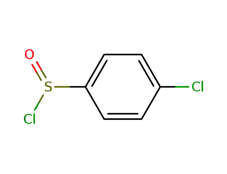 Molecular Structure of 2901-92-0 (Benzenesulfinyl chloride, 4-chloro-)