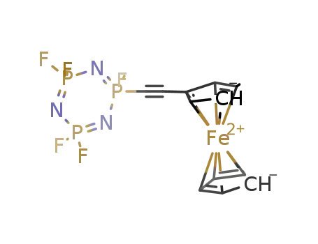 (ethynylferrocenyl)pentafluorocyclotriphosphazene